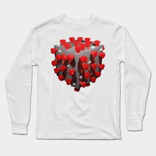 Cubevid-19 Long Sleeve T-Shirt